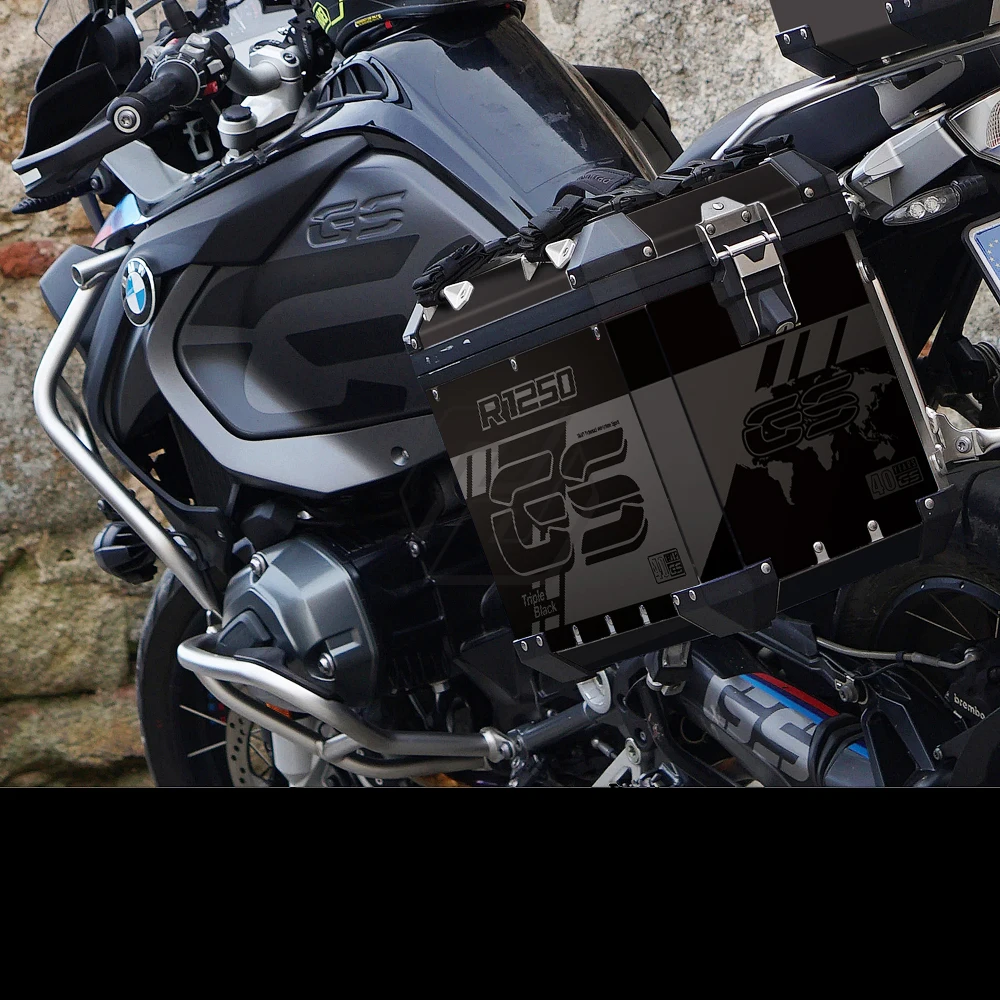 

Алюминиевая наклейка для Мотоцикла BMW Panniers 40 GS R1250GS Triple Black Adventure 2019-2021