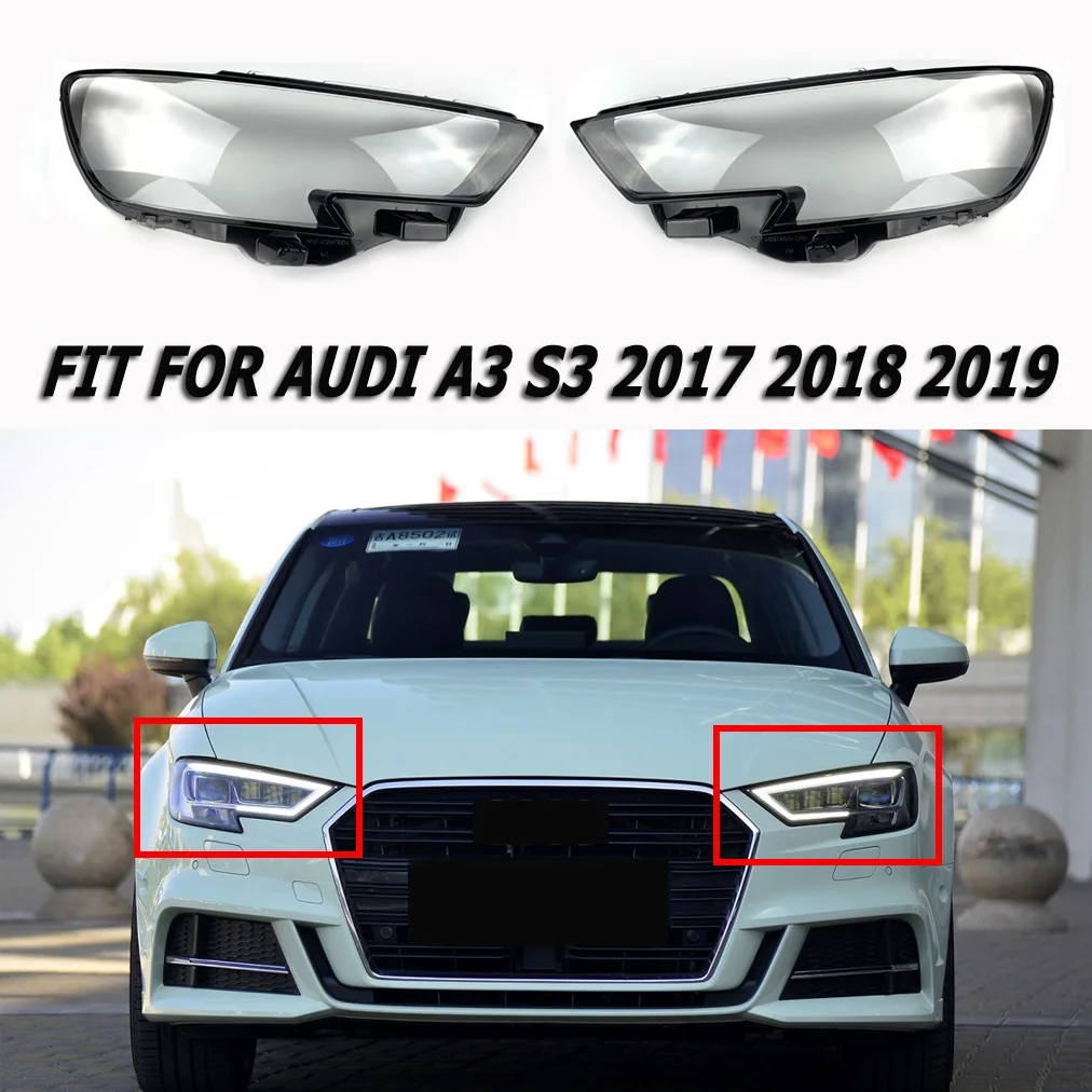 

Прозрачный декоративный абажур для Audi A3 S3 2017 2018 2019