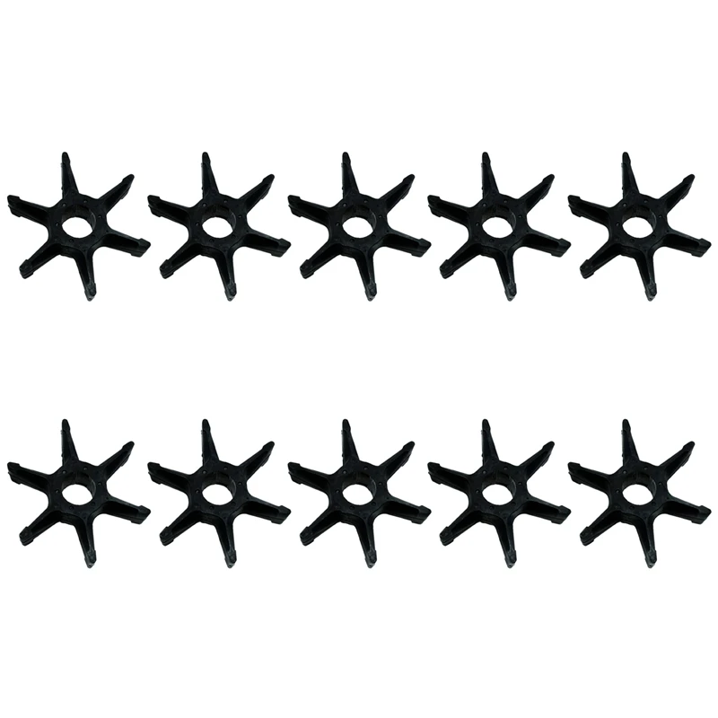 Крыльчатка водяного насоса 10X 6F5-44352-00 6 лезвий для подвесного мотора Yamaha 40HP