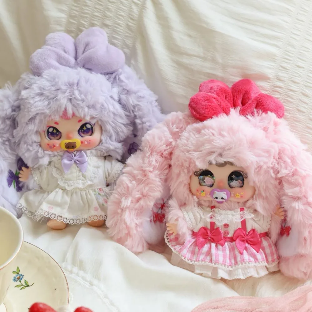 Фото JIIMO Sweet Slumber Manor: Виниловые фигурки-сюрпризы в коробках, коллекция милых животных-подвесок, загадочные игрушки, куклы-зайчики, маленькие кролики №2
