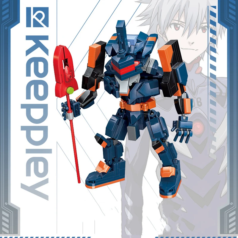 Keeppley строительные блоки из ЭВА собранная модель робота коллекция Kawaii украшения