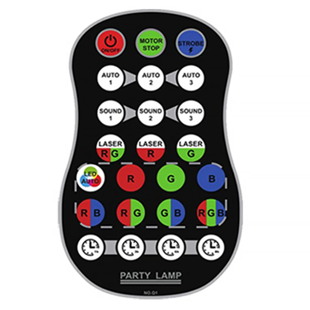 

Светодиодный сценический светильник для дискотеки, 60 узоров, перезаряжаемая по USB RGB лазерная проекционная лампа, беспроводной контроллер, ...