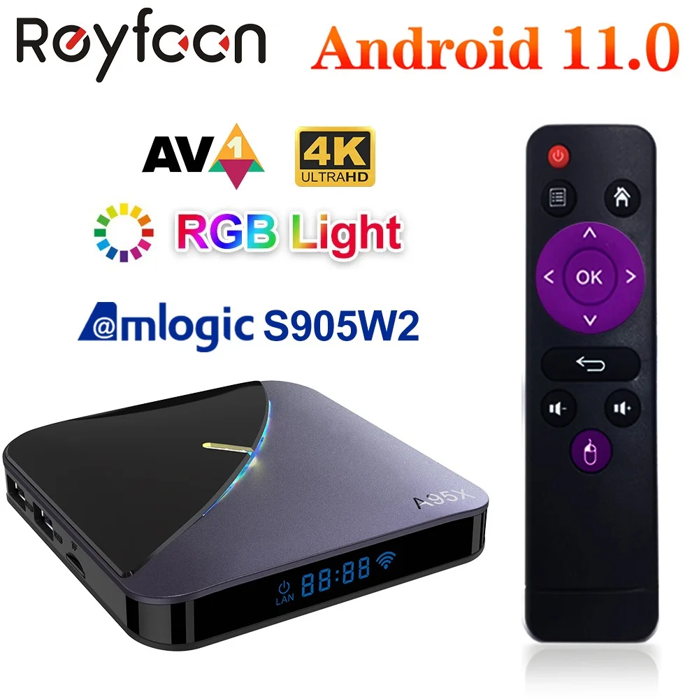 ТВ-приставка A95X F3 Air II Android 11 Amlogic S905W2 4 + 64 ГБ 2 16 Гб |