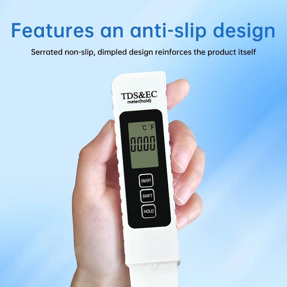Тестер PH 3 в 1 TDS/EC/TEMP с подсветкой проверка качества воды проводимость