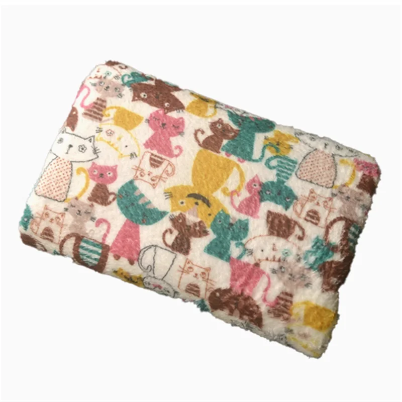 Плюшевая ткань Кошачий мир на осень-зиму топ теплые штаны пальто наволочка