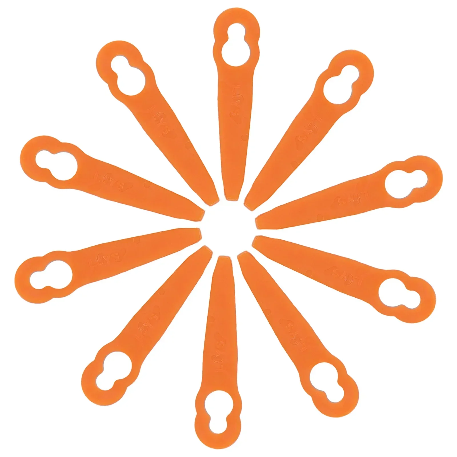 40 шт. 84 мм пластиковые лезвия для FSA 45 беспроводной триммер травы косилка