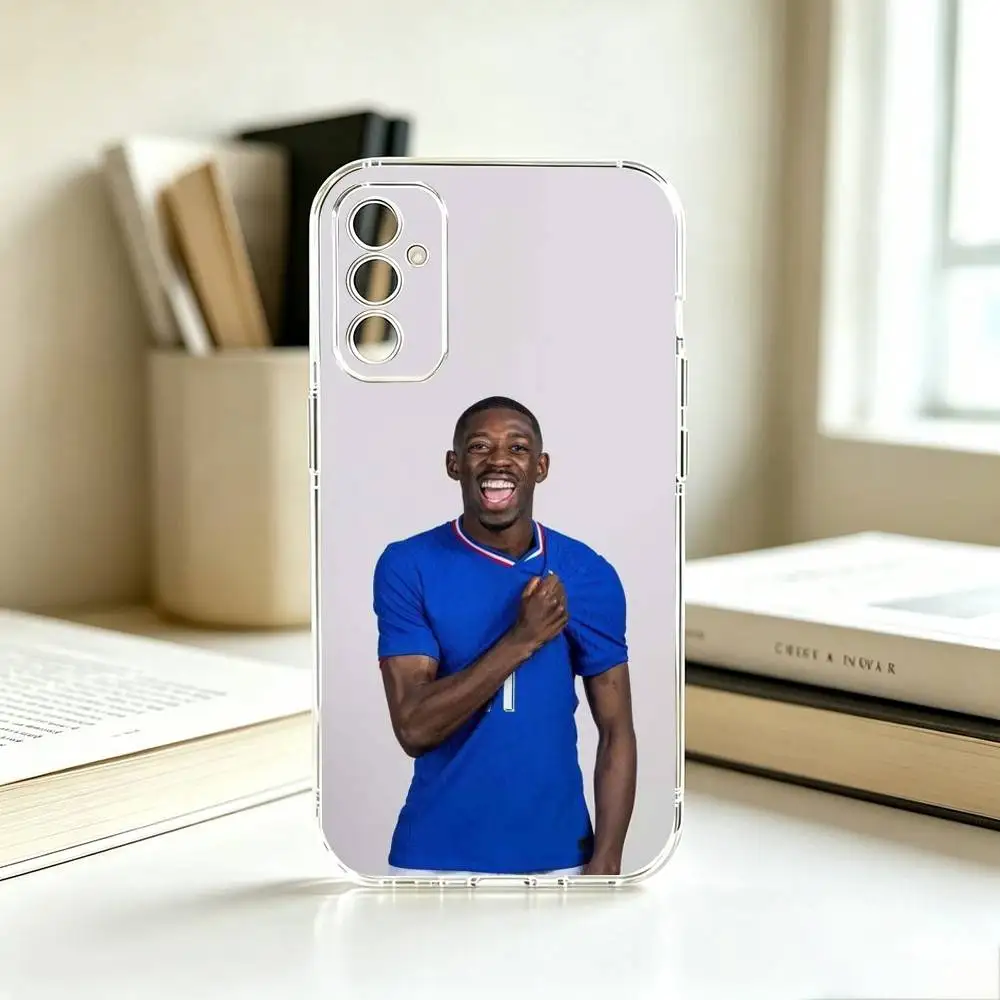 Фото Чехол для телефона Ousmane D-Dembele Football, прозрачный силиконовый мягкий чехол для Samsung A10,12,20,21S,30,31,40,50,51,52,70,71, подарок №3