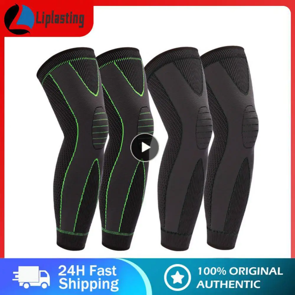 

Non-slip Silicone Strip Soft Knee Pads Breathable Knee Pad Sleeve New Knee Pad Knitted High Stretch Knee Support Braces Nylon