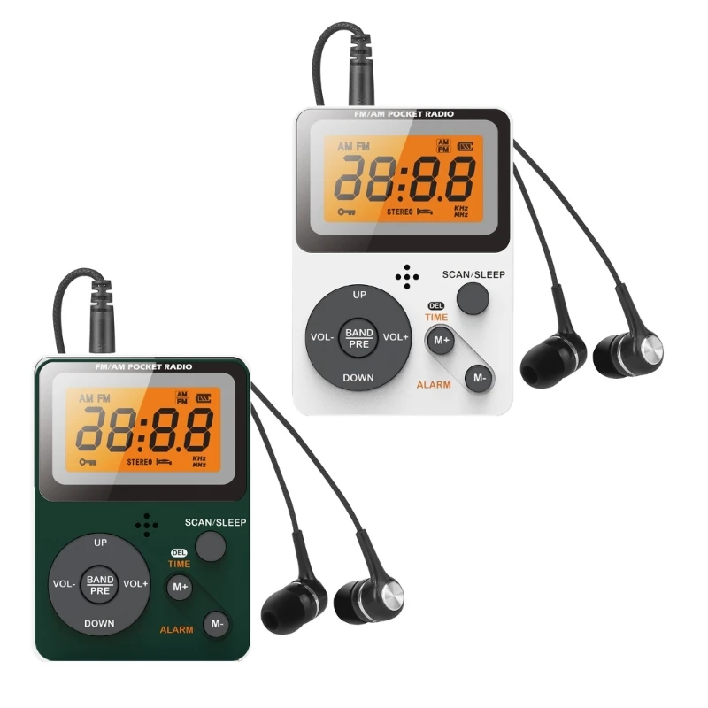 L74B Портативная радиостанция FM Многофункциональный небольшой приемник с