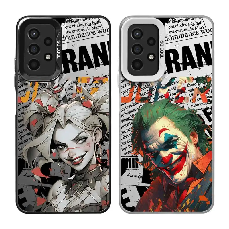 Чехол для телефона Jokers Harleys Quinns Samsung Galaxy A10 A20s A30 A50s A03s A04 A04e A04s A05s A21s A31 A51 A71 4GMatte