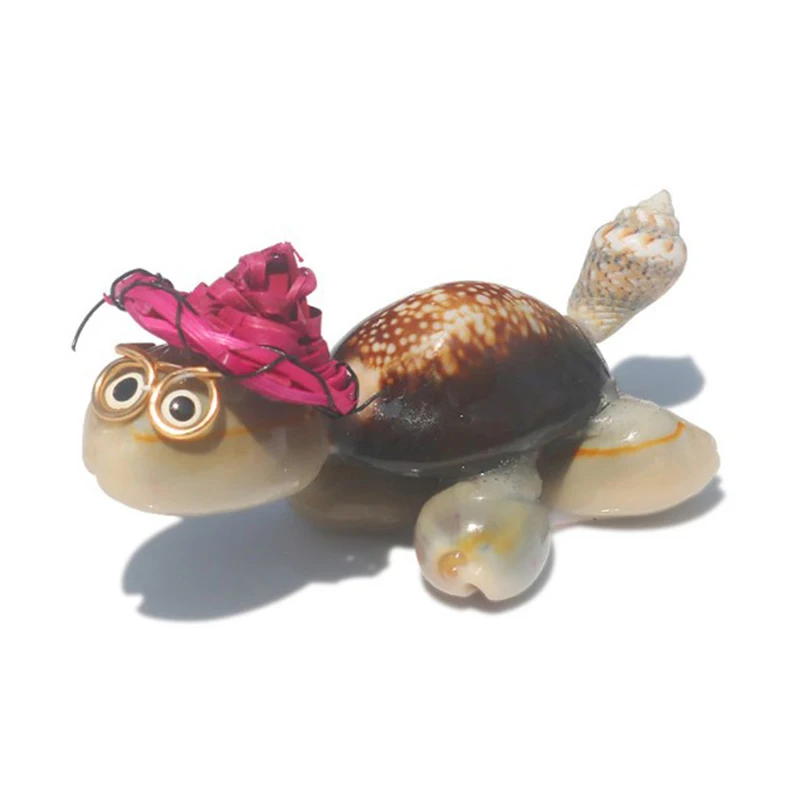 

2Pcs Mini Hat Tortoise Turtle Bonsai Figurine Animal Toy Home Decoration Fairy Garden Animal Statue Toy Figurine Random Color