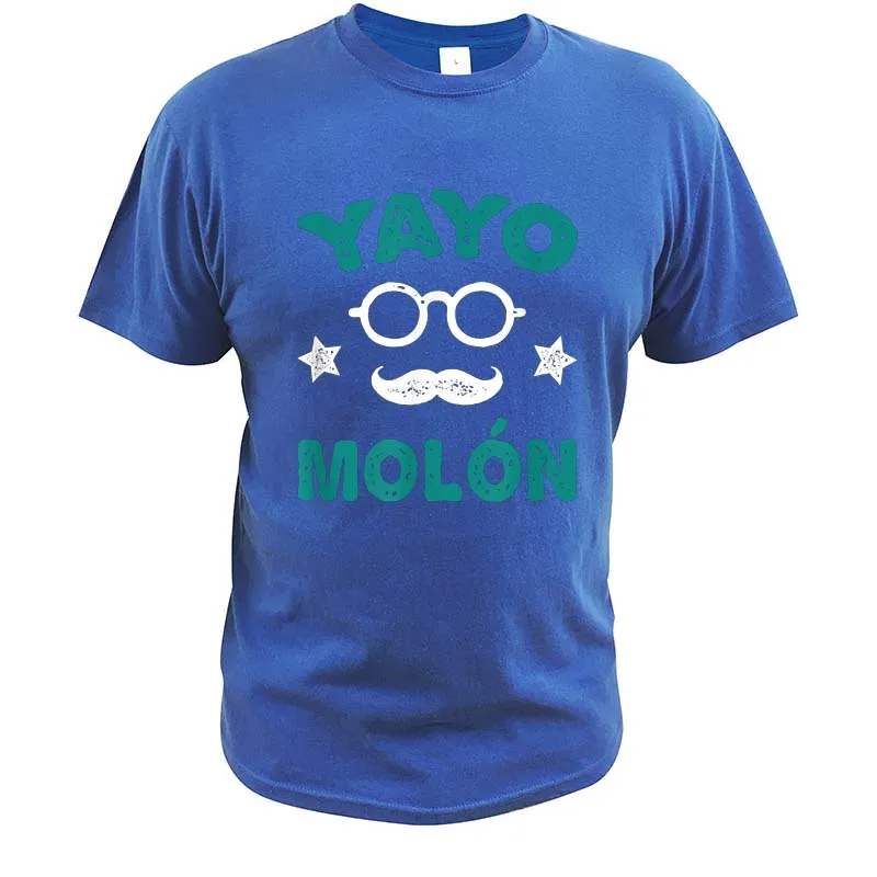 Футболка Yayo Molon с испанским забавным дизайном Мужская футболка 100% хлопок