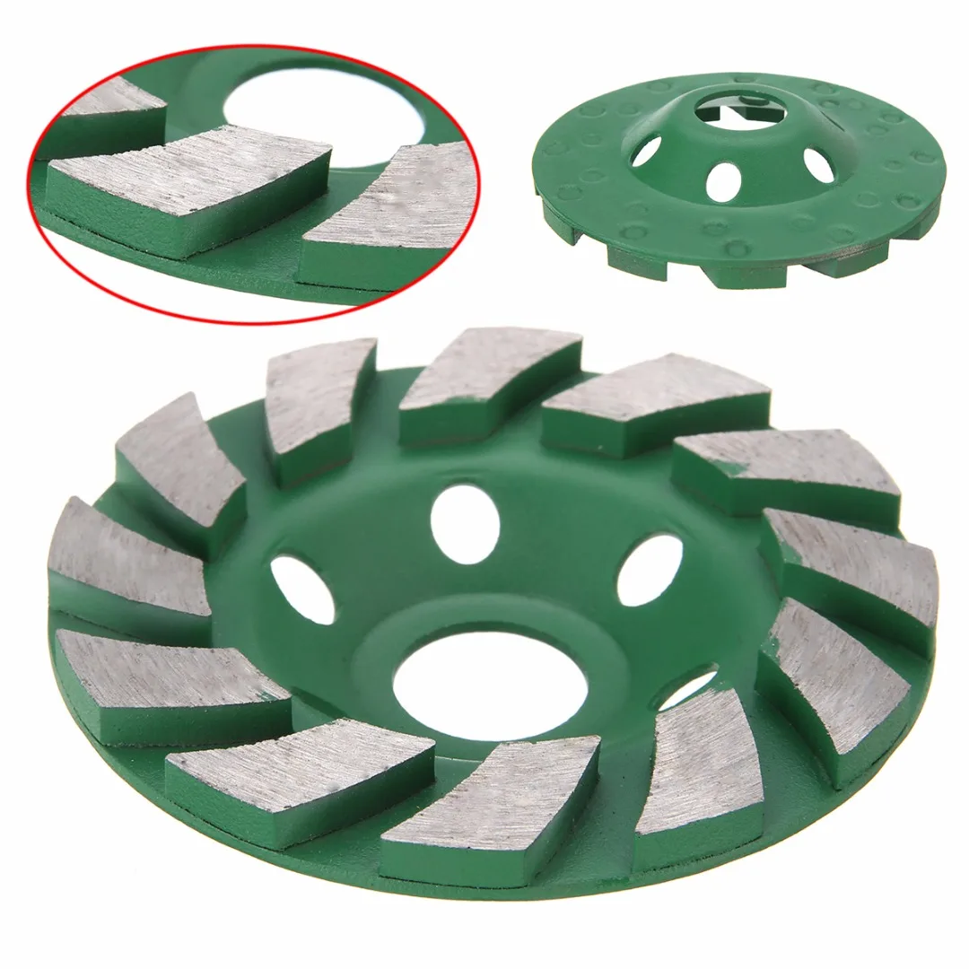 

1pc 100mm Diamond Grinding Cup Wheel Cutting Disc Power Tool Carving Disc Wheels Fit for Concrete Masonry Stone