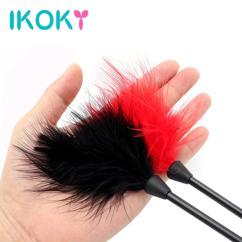 Сексуальный флирт перьевая палочка секс-хлышки наборы эротических игрушек для