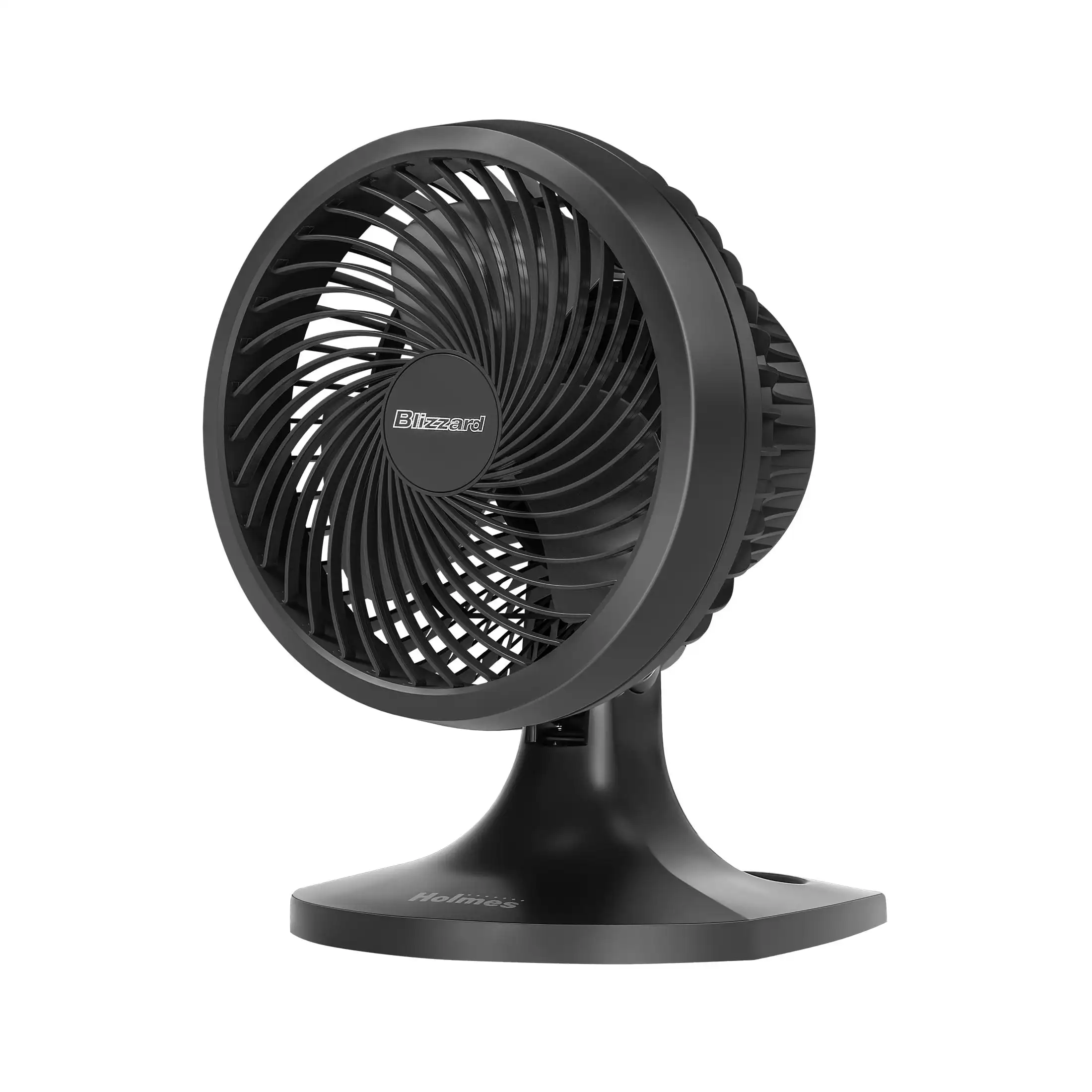 

9" Oscillating Table Fan, 3 Speeds, Wall Mount, Adjustable Head, Charcoal