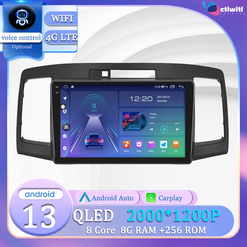 

Android 13 For Toyota Allion T260 2007-2020 Touch Screen Autoradio Carplay Car Stereo Radio Navigation Videp Player Multimedia