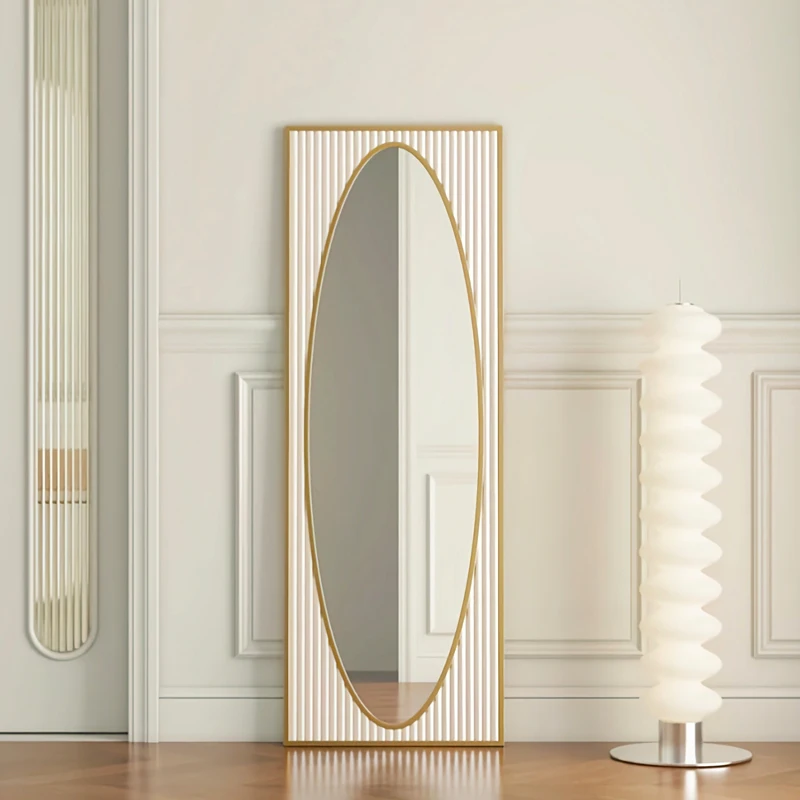

Большое настенное декоративное зеркало для всего тела, косметический душ, парикмахерский пол, большое зеркало, Золотое висячее зеркало, украшение для дома YX50DM