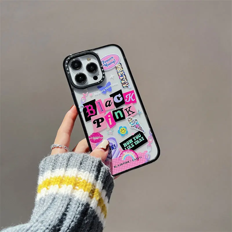 

CASETIFY Korean Women's Group Phone Cases For iPhone 14/13/12/11/X/XR/XS 14/13/12/11 Pro Max XS MAX Shockproof Soft Back Cover