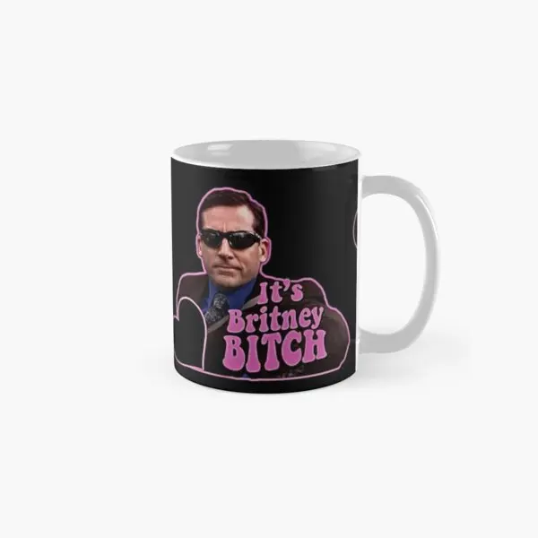 

It Is Britney Classic Mug Printed Cup Handle Round Coffee Picture Design Tea Photo Drinkware Simple Gifts Image