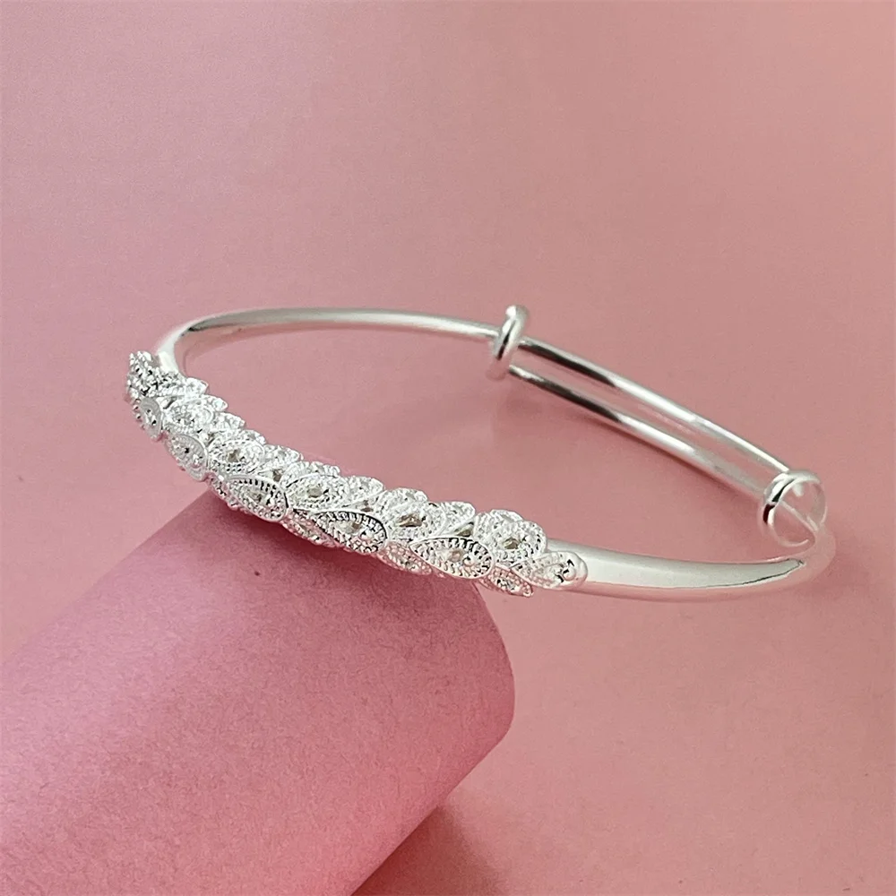 Серебряный браслет Xiaohongshu для мужчин и женщин модный ювелирный аксессуар