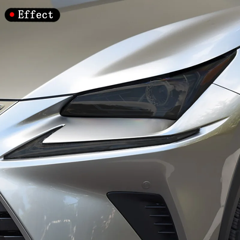 

Защитная пленка для автомобильных фар, Черная защитная пленка для задних фар, клейкая пленка из ТПУ, стикер, аксессуар для Lexus nx300, NX200, 300, ...