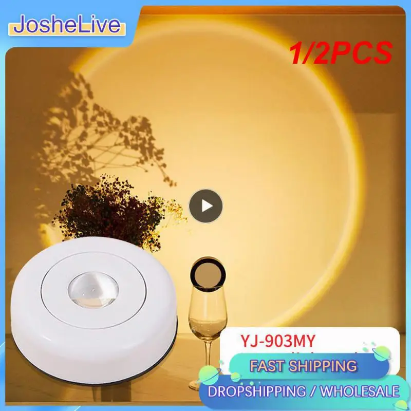 

1/2 шт., беспроводная настенная Светодиодная лампа