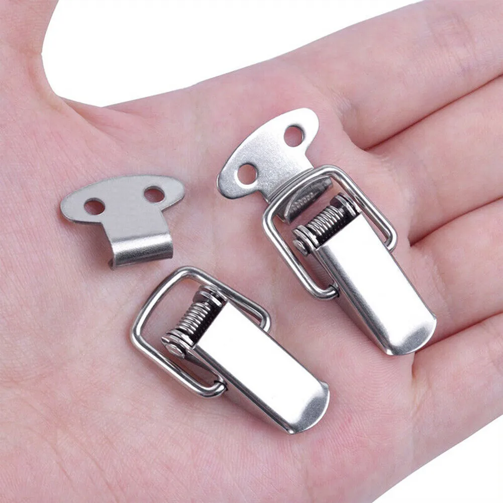 "4PCS Toggle Latches Spring Loaded Clamp Clip Case Box Latch Catch