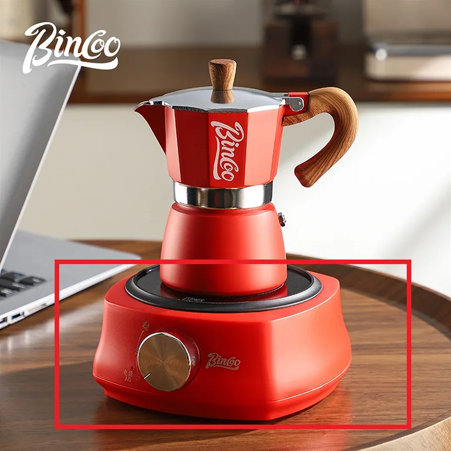 

Bincoo кофе Moka Pot Эспрессо-машина электрическая плита для итальянского дома аксессуары для бариста кофе профессиональные инструменты для кофеварки