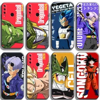 japan anime dragon ball phone case for huawei honor 9x 9 lite 10 10x lite 10i 9a liquid silicon shell smartphone silicone cover
