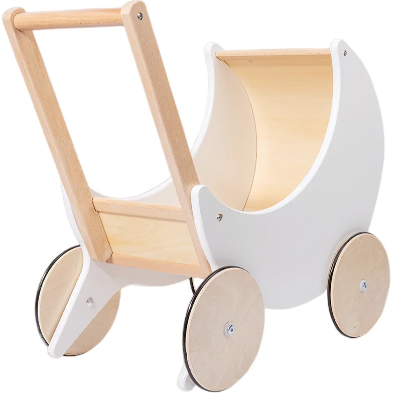 Baby sebra walkers Wooden moon trolleys Multi functional children's photography Walking aid trolleys Exercise toys