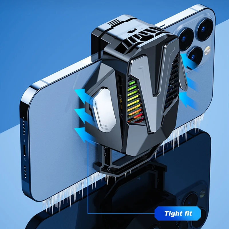 

F20 мобильный телефон Cooler полупроводниковый радиатор геймпад с кнопкой радиатора, Артефакт охлаждения, портативный вентилятор охлаждения