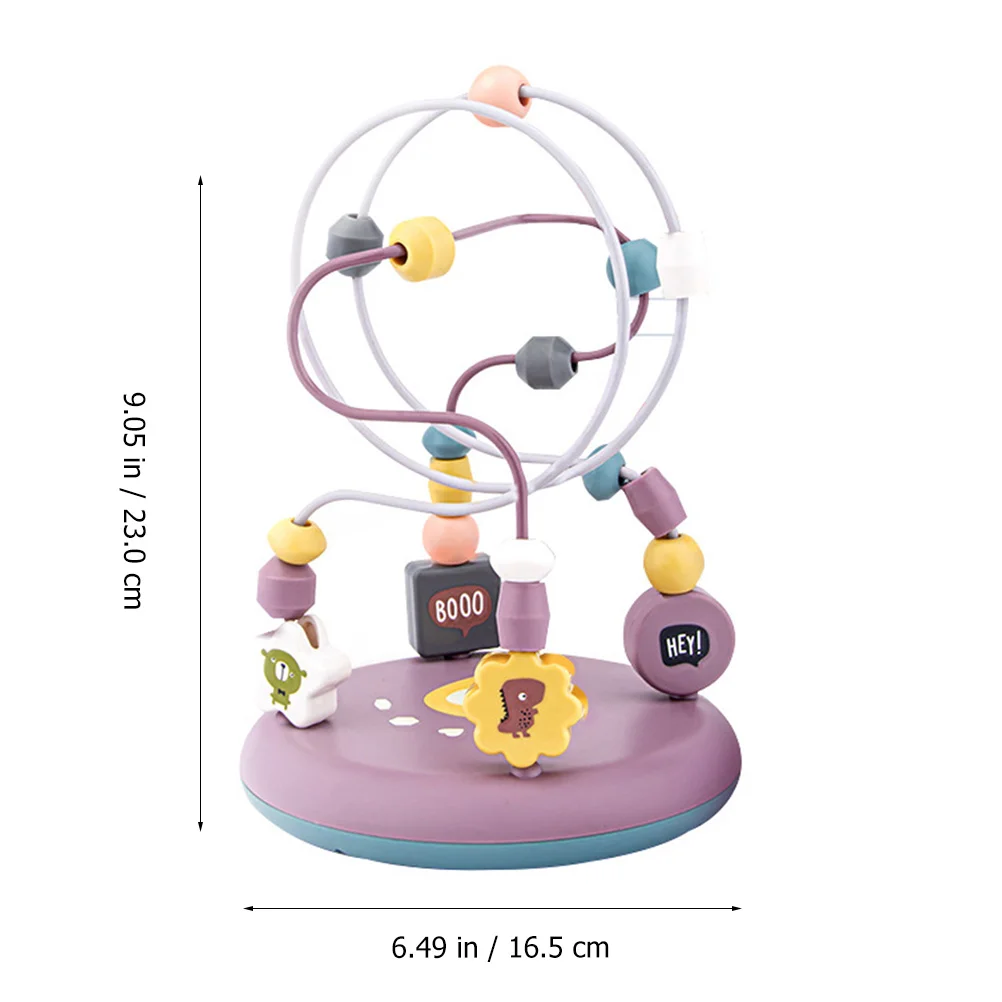 Многофункциональные двойные направляющие бусины строительные блоки игрушки для