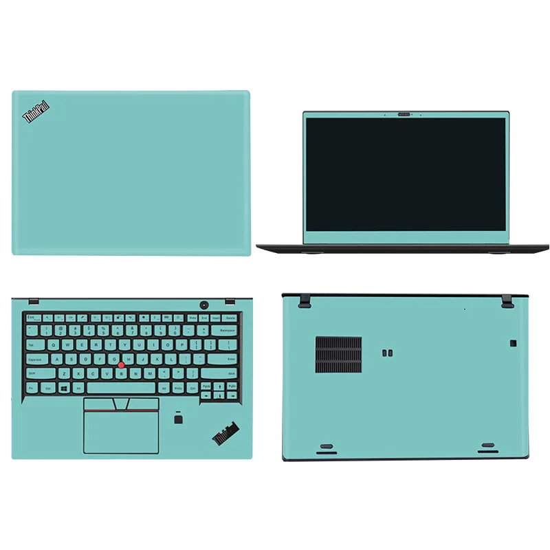

For 2021 All-New ThinkPad X1 Carbon Gen 9 Full Body Cover Laptop Skins DIY Art Decal Stickers for ThinkPad X1 Carbon 2021 Films
