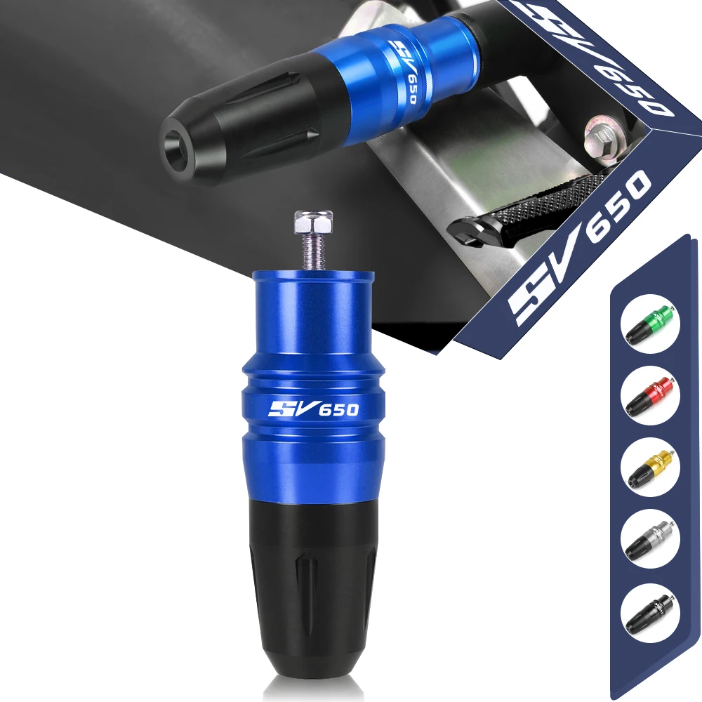 

Для Suzuki SV650 SV 650 1999-2009 2008 2007 2006 2005 04 2008 мотоциклетная рама выхлопная труба ползунок защита от ударов поломка