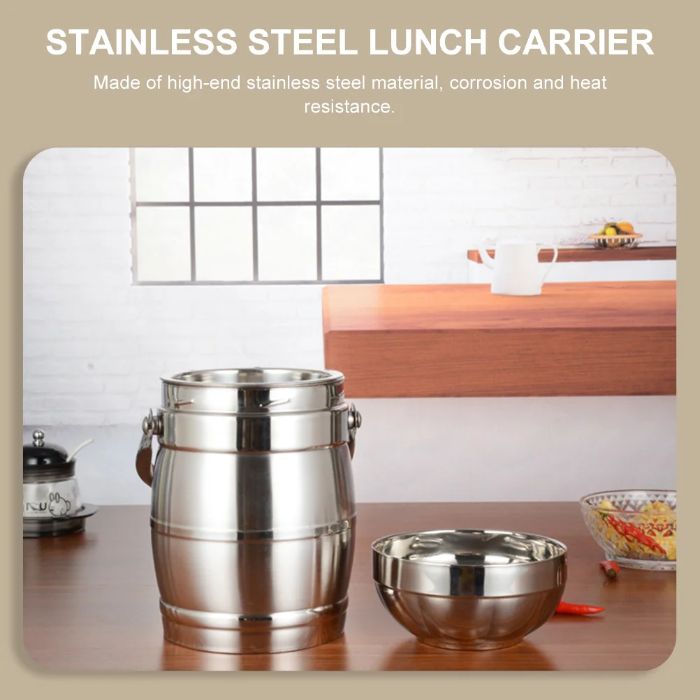 1 Набор изолированных пищевых емкостей Штабелируемый термоконтейнер для еды