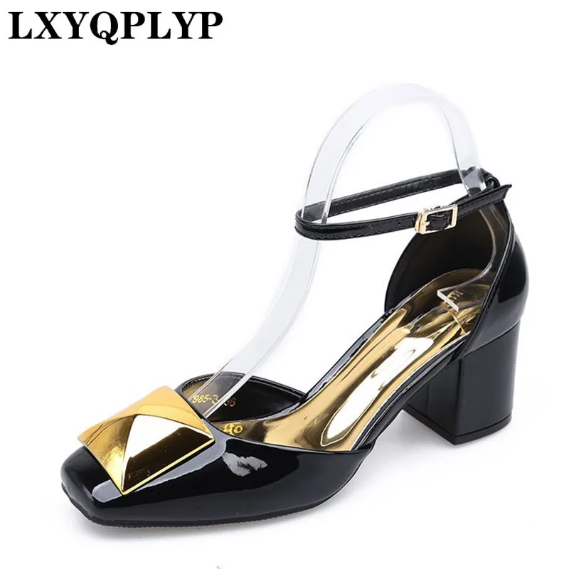 

Brand High Heels Mary Jane Fashion European and American Trend Nightclub Banquet Wedding Four Seasons New Women's High Heels