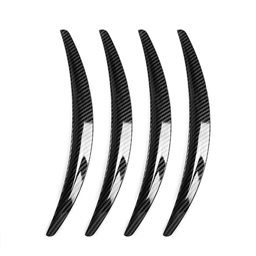 

4x Wheel Eyebrow Arch Trim Side Fender Flare Strip For Tesla Model 3 2017-2021 ABS Car Fender Flare Strip Accessories