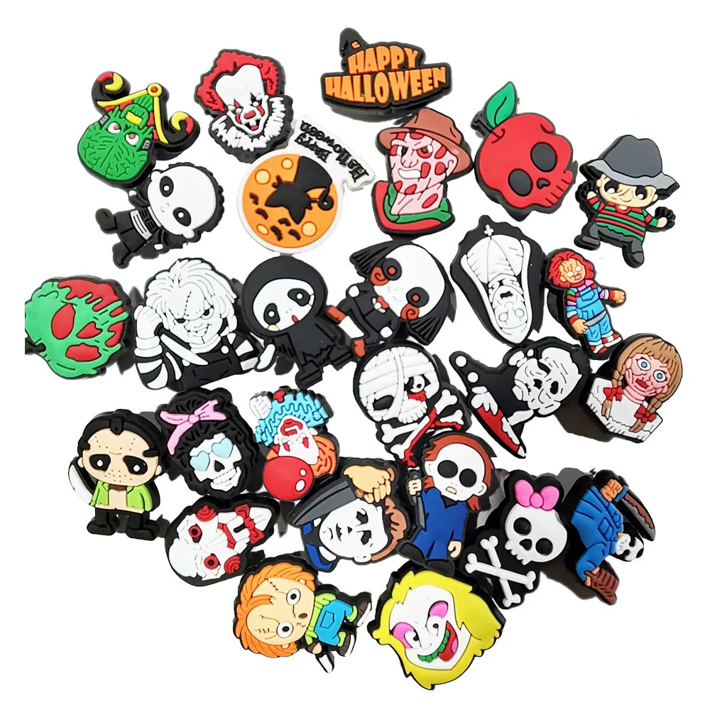 

1 шт. украшения для обуви, подходят для Crocs, аксессуары, булавки на Хэллоуин для мальчиков, девочек, детей, женщин, подростков, рождественские ...