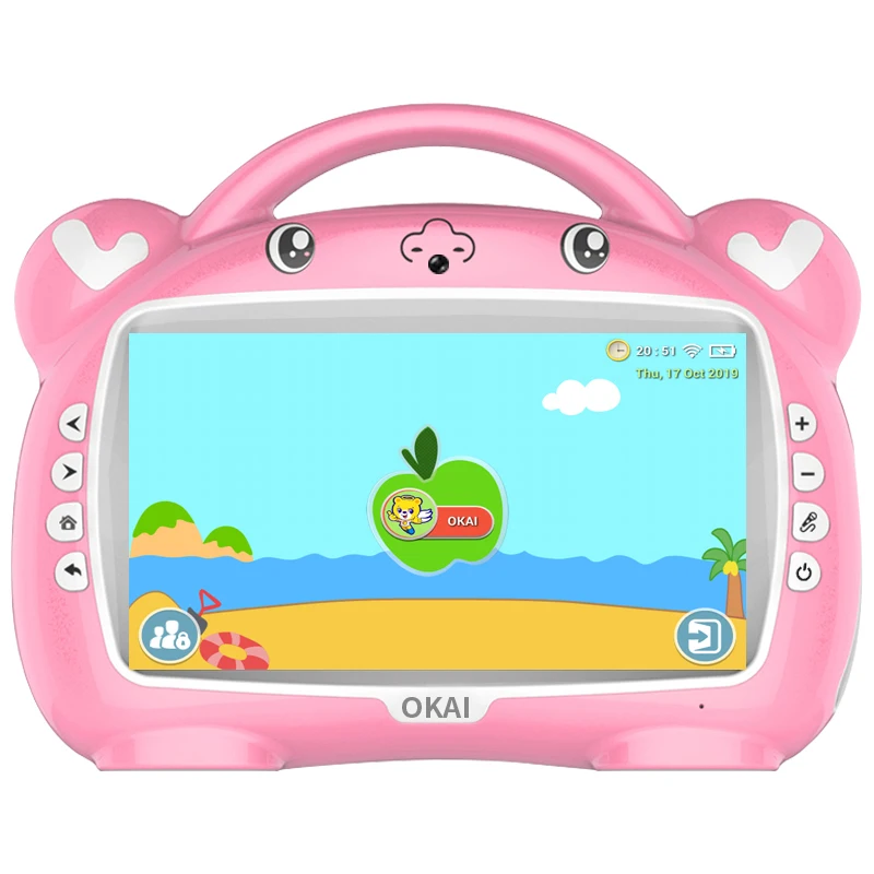 

OKAI 9 inch touch screen child learning education machine smart early juguetes
