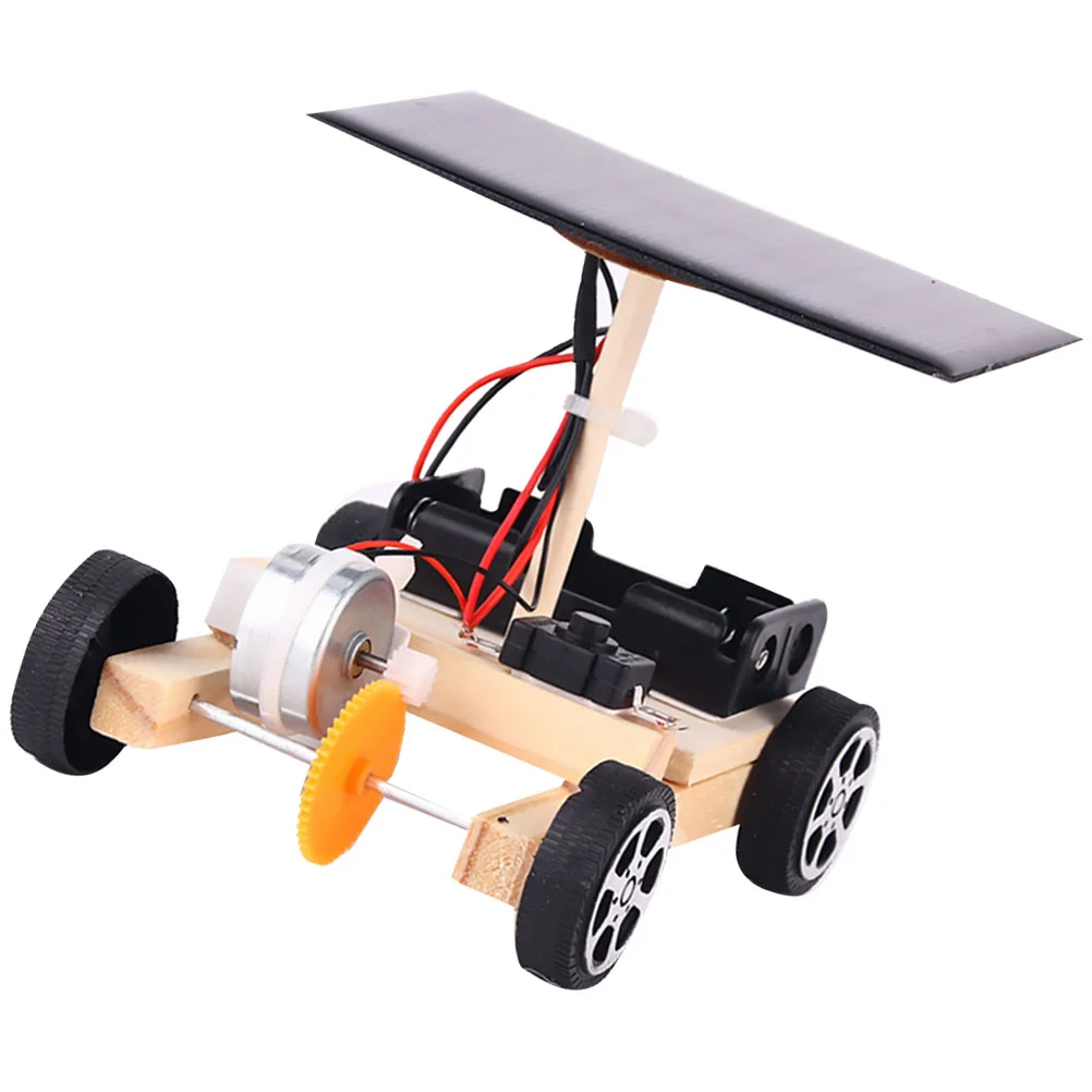 

DIY Solar Electric Car Handmade Manual Creative Engineering Toy Circuit Science Building Kit Student