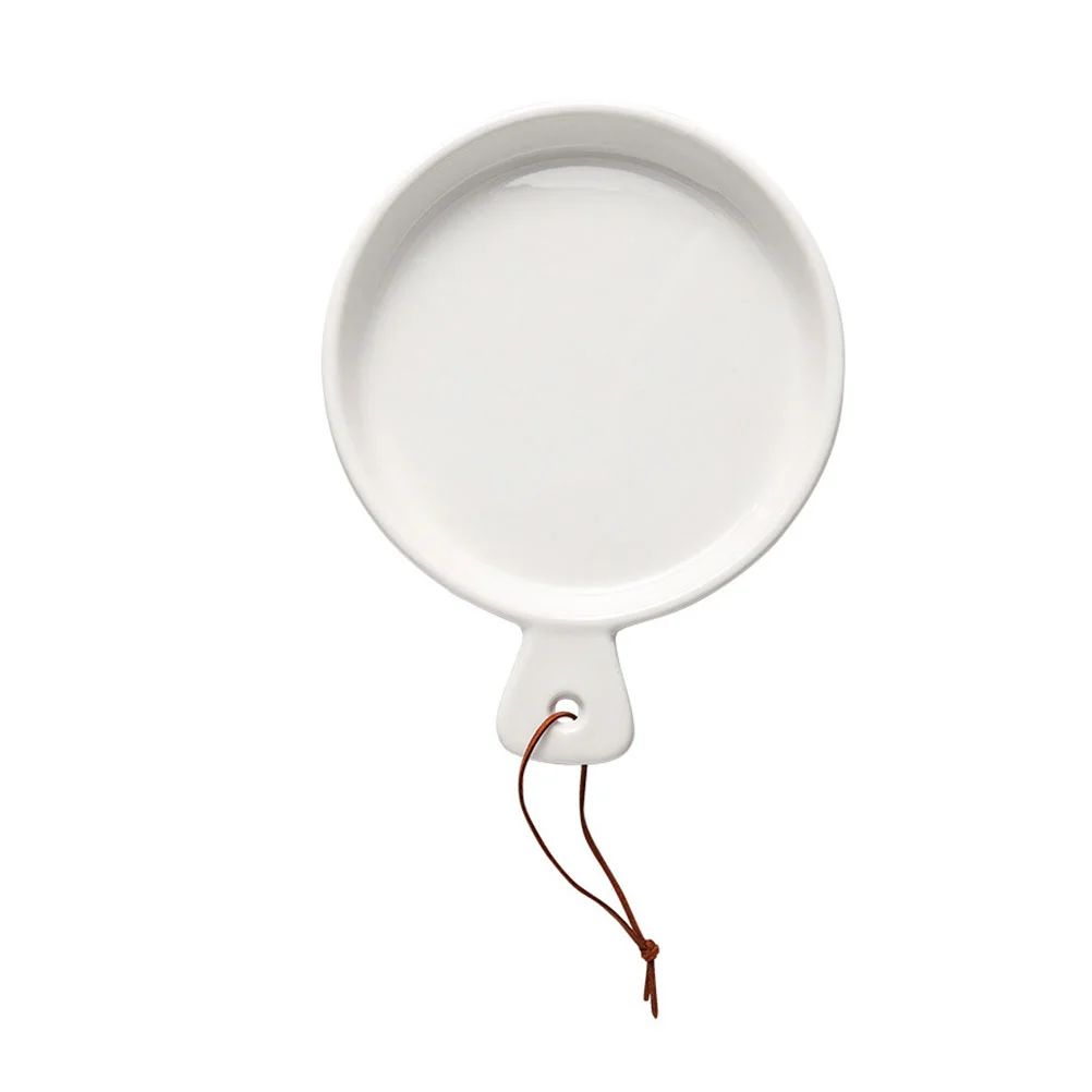 

Pizza Baking Tray Ceramic Dish Pan Serving Plate Steak Display Cooking Bakeware Nonstick Screen Casserole Round Sushi Kitchen