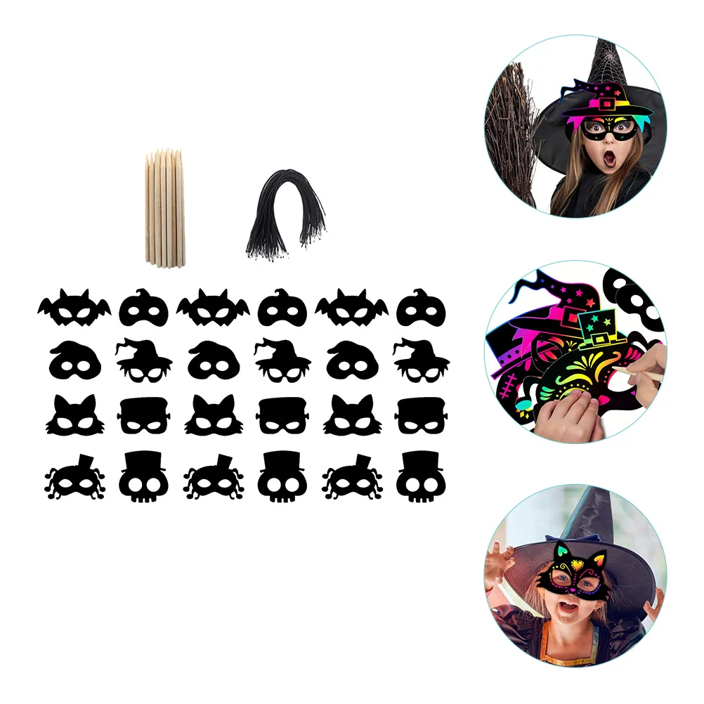 

1 Set Party Scratch Paper Scratch Paper DIY Scratch Picture for Party DIY Use Children