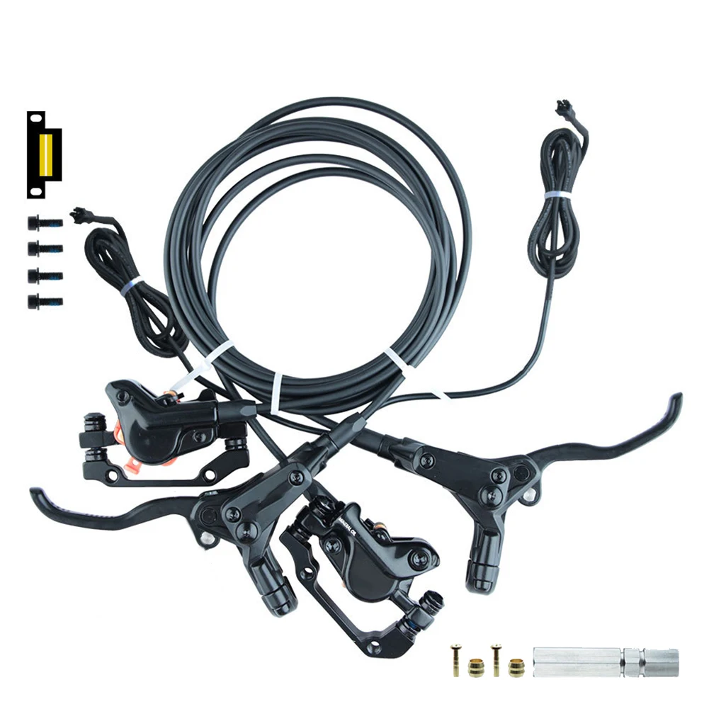 

Brand New Easy To Use Durable High Quality Power Off Pair Brake Metal Metal Black Disc Brake RisunMotor Disk Dual