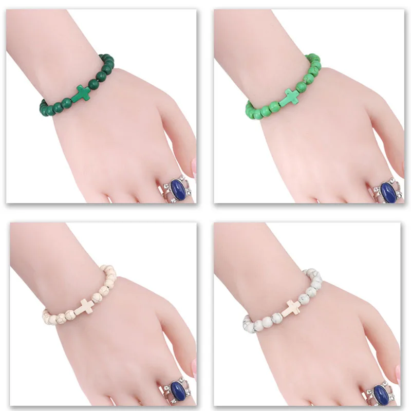 

Classic Chakras Stone Bead Bracelets for Women Quartz Lava Tiger Eye Stone Beaded Reiki Yoga Bracelet Men Healing Agates Jewelry