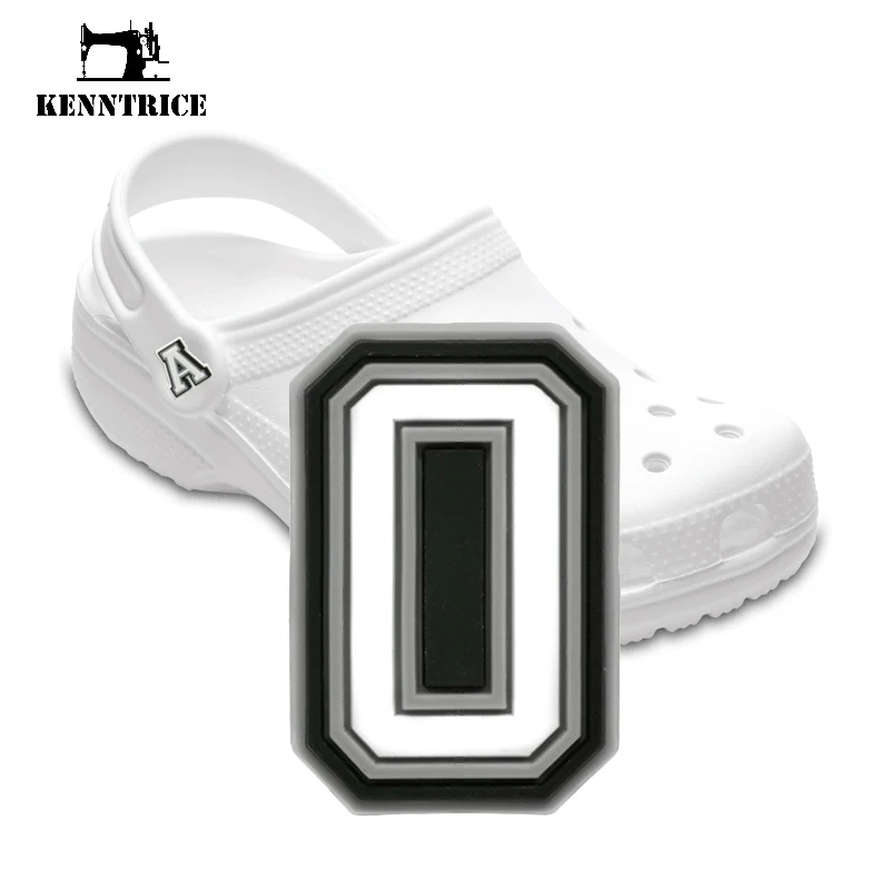 

Буквы о-цифры, серия 3 шт., подвески для Крока, силиконовые сандалии, орнамент, DIY Браслеты, ПВХ садовые шлепанцы, украшения, оптовая продажа