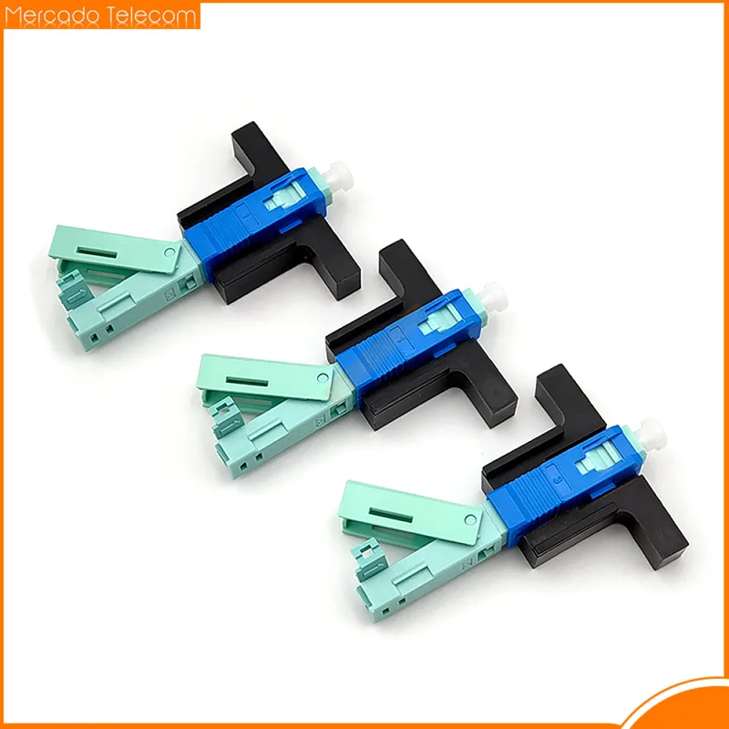 Wholesales 53MM SC/APC SC/UPC SM Single-Mode Optical Coupler FTTH SC UPC Fiber Optic Fast Connector