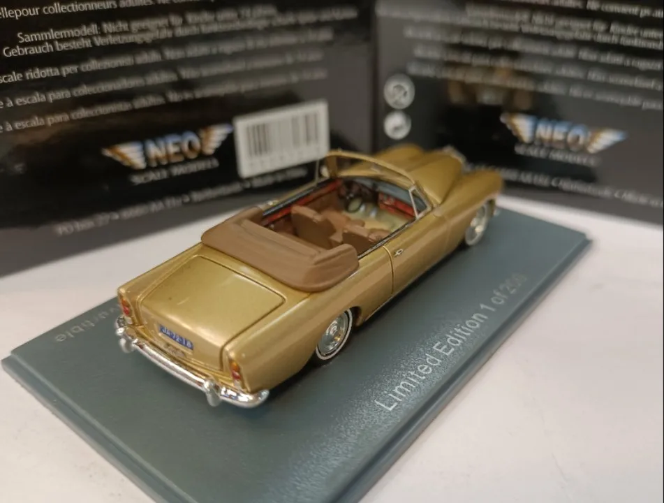 Винтажная модель автомобиля Neo 1:87 SIII Continental Pack Ward ограниченная серия