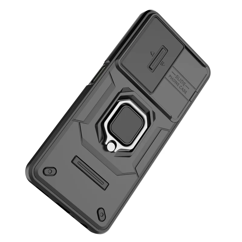 Для Oneplus Nord CE 3 Lite чехол противоударный бронированный бампер металлическое кольцо