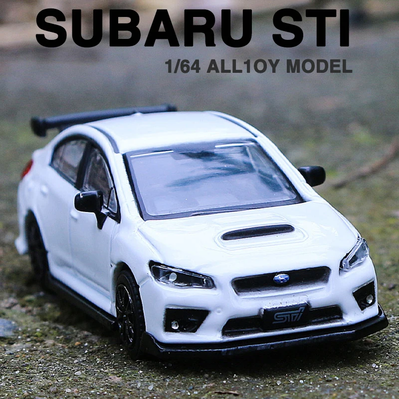 

JKM 1/64 Subaru STI Supercar Alloy Car Model Enthusiasts Collection Toys Diecast Vehicle Replica For Boys Birthday Gifts