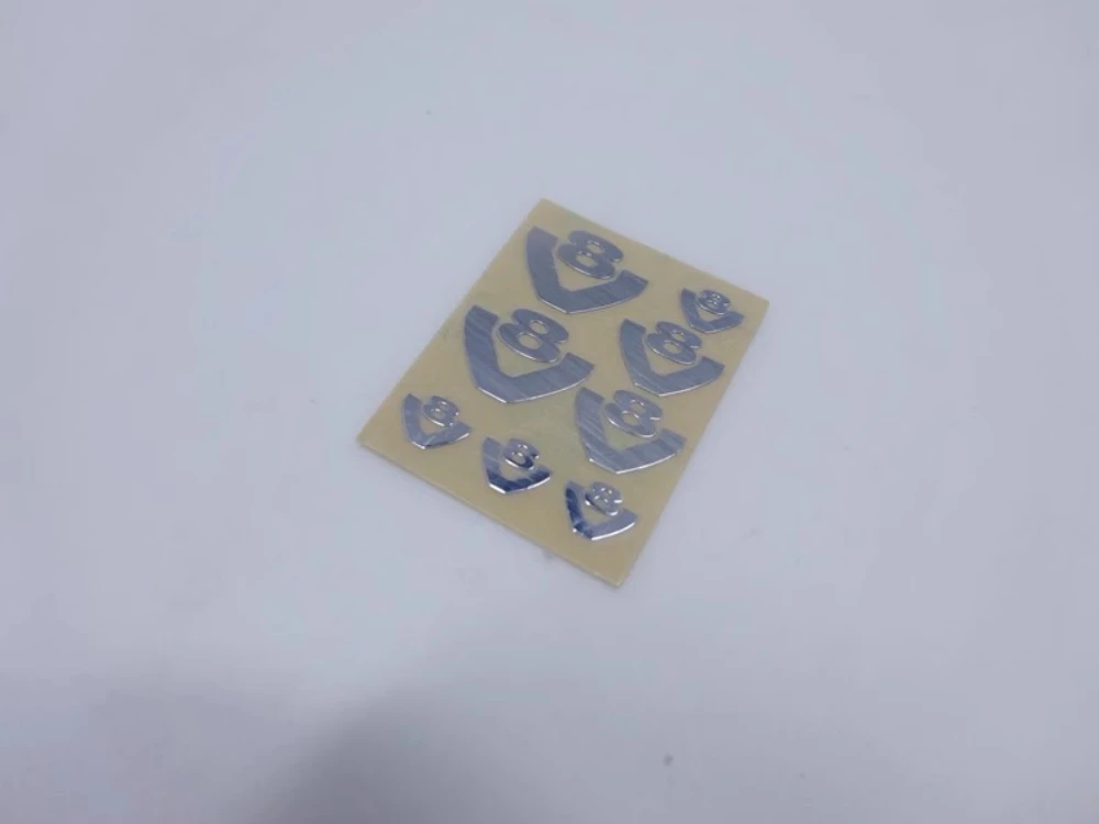 Наборы металлических наклеек с логотипом V8 для трактора 1/14 подходят Tamiya FH12 FH16 750